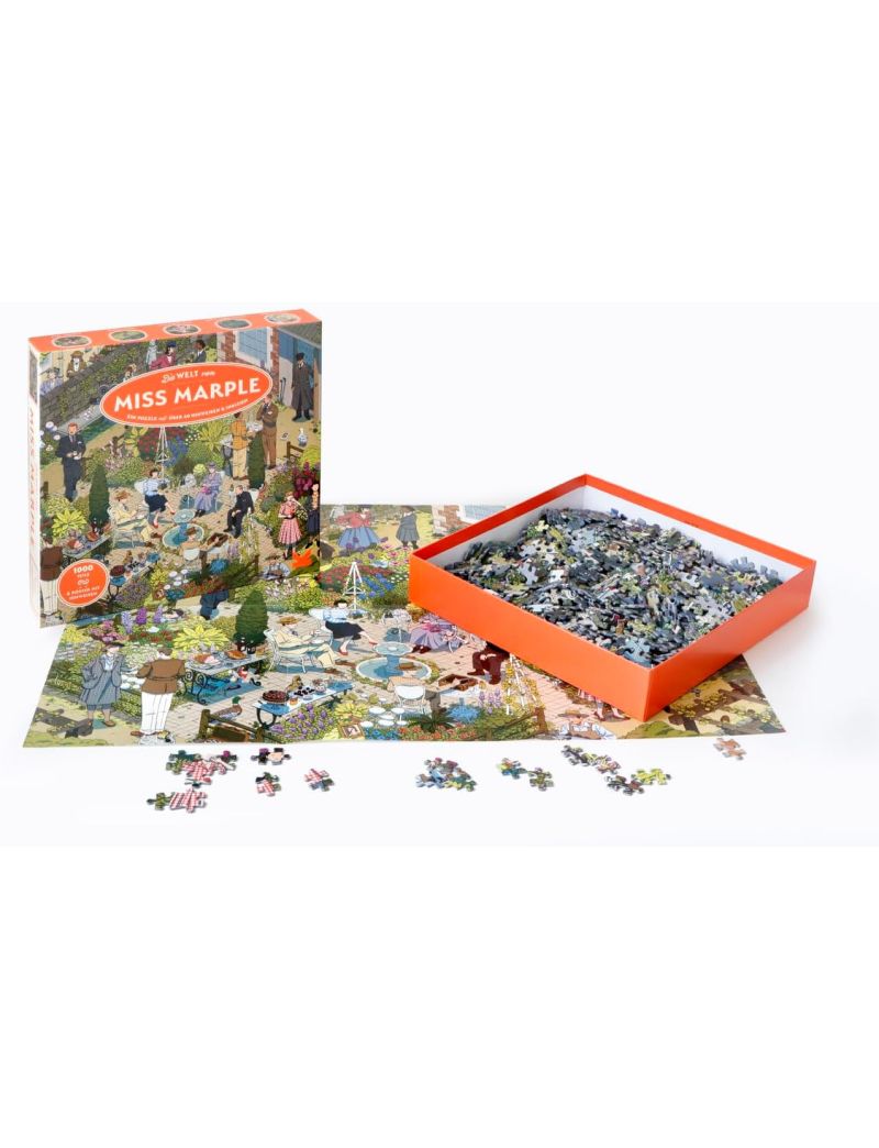Laurence King The World of Miss Marple Puzzle 1000pcs