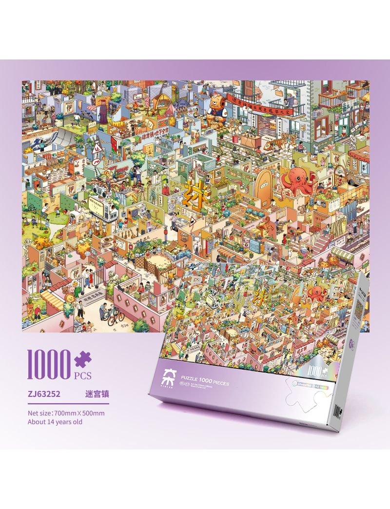 Vinlaa Maze Town 1000p