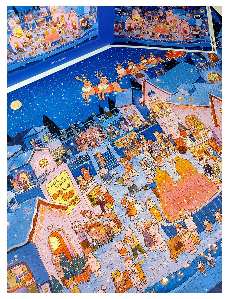 PIXEL PIECES Christmas Night 1000pcs