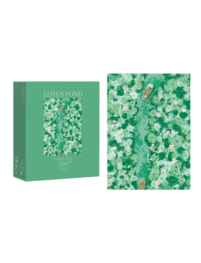 Chill Puzzle Lotus Pond 500pc