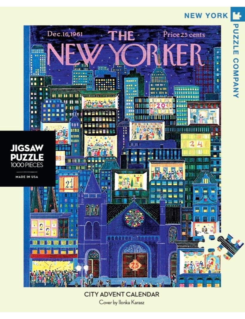 NEW YORKER CITY ADVENT CALENDAR 1000P