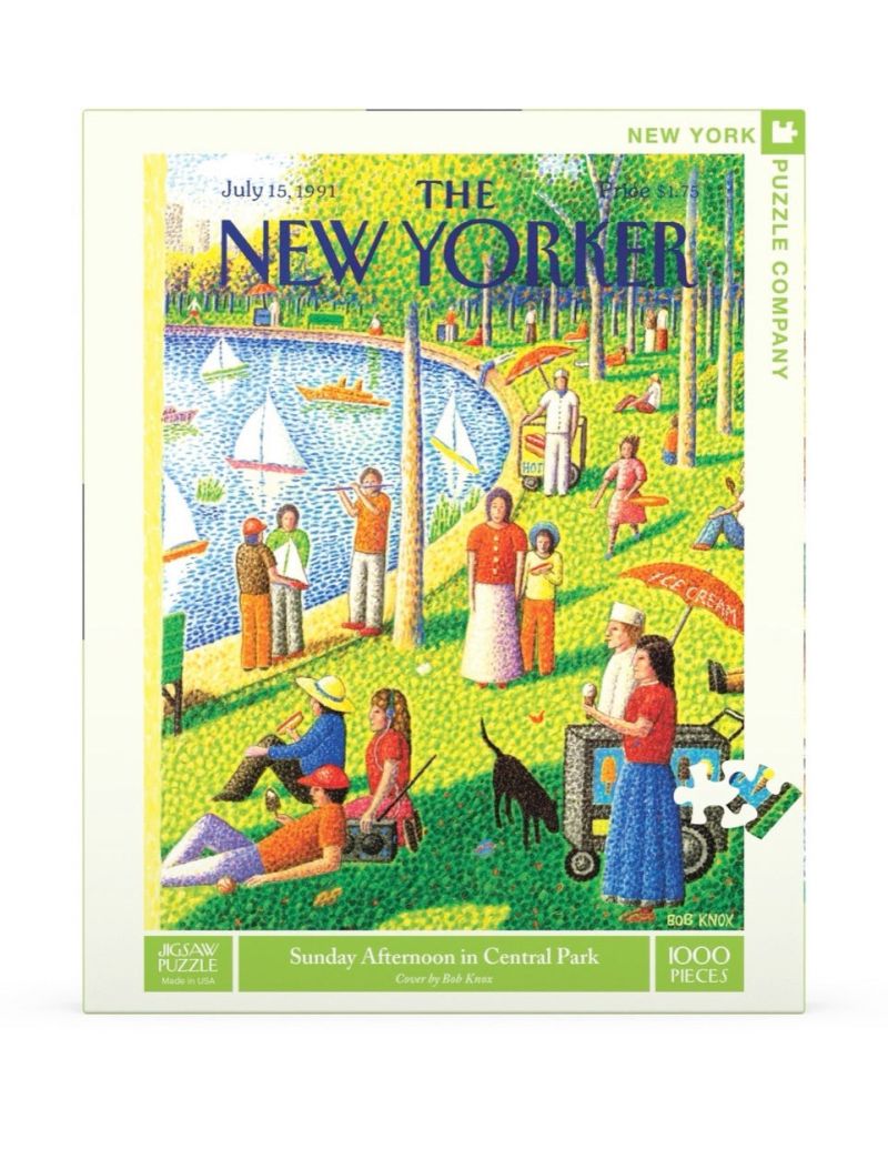 NEW YORKER SUNDAY AFTERNOON IN CENTRAL PARK 1000P