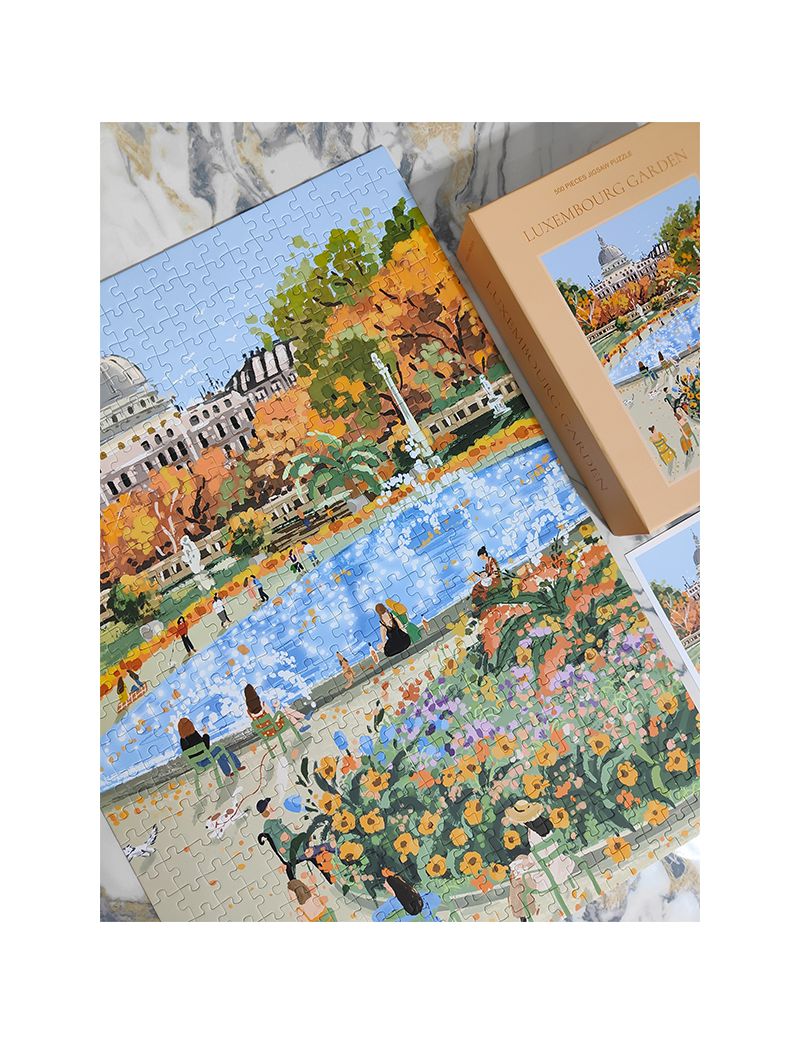 PIXEL PIECES Luxembourg Garden 500pcs