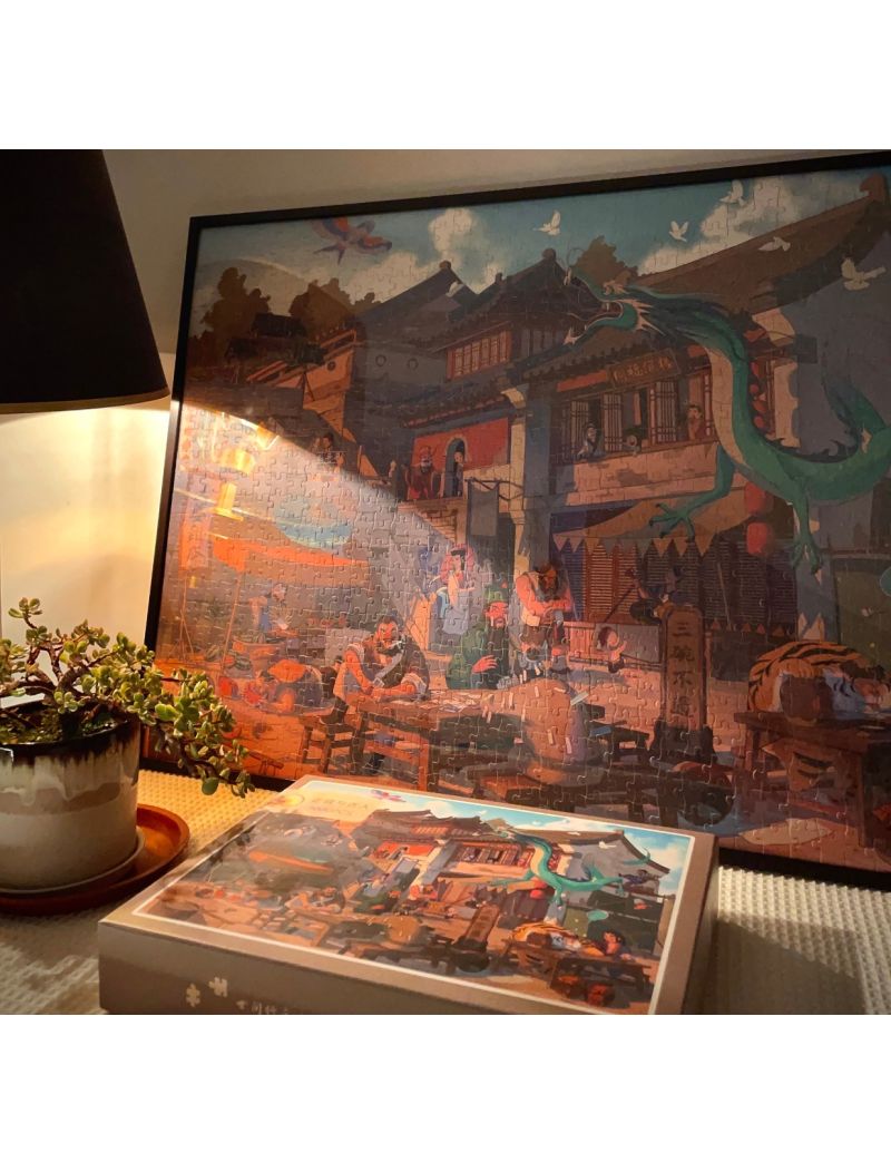 DADA FANTASY WORLD Old Town And Ancient People 1000pc