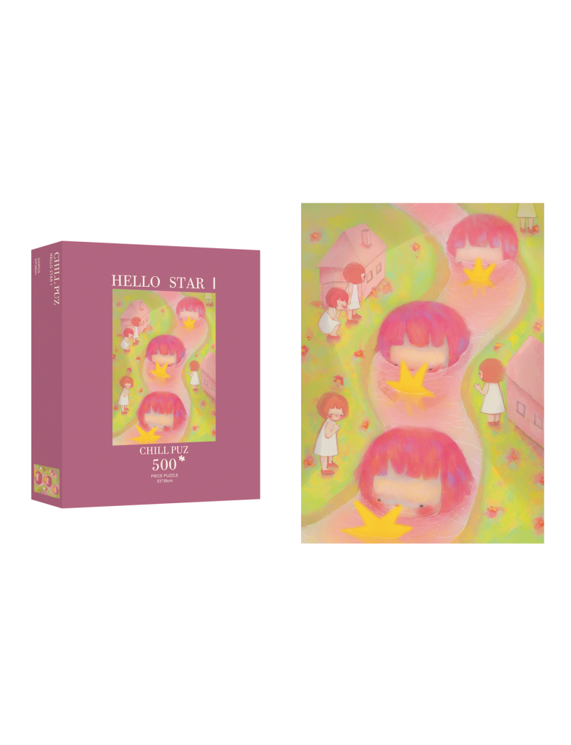 Chill Puzzle Hello Star I 500pc