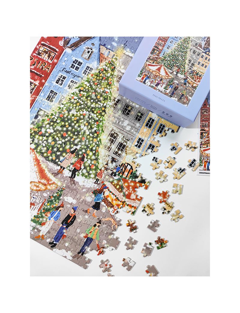 PIXEL PIECES Christmas Street 500pcs