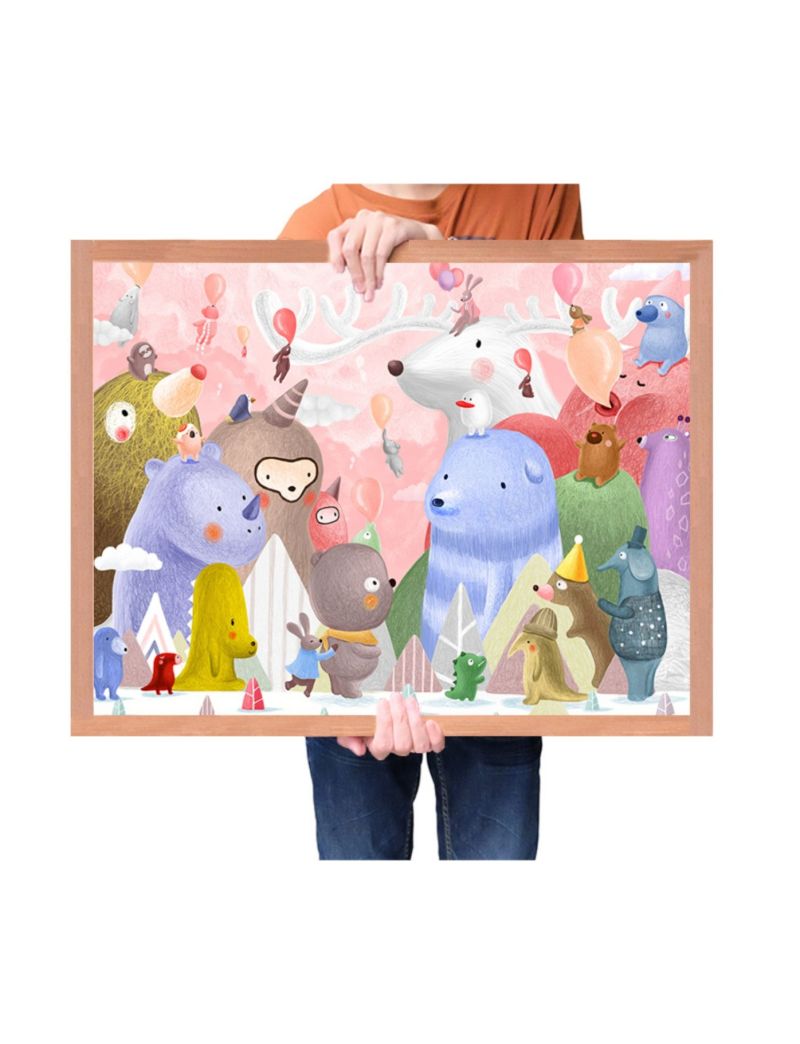 BOTOP FUSION Super Animal Painting - Balloon 1000pc