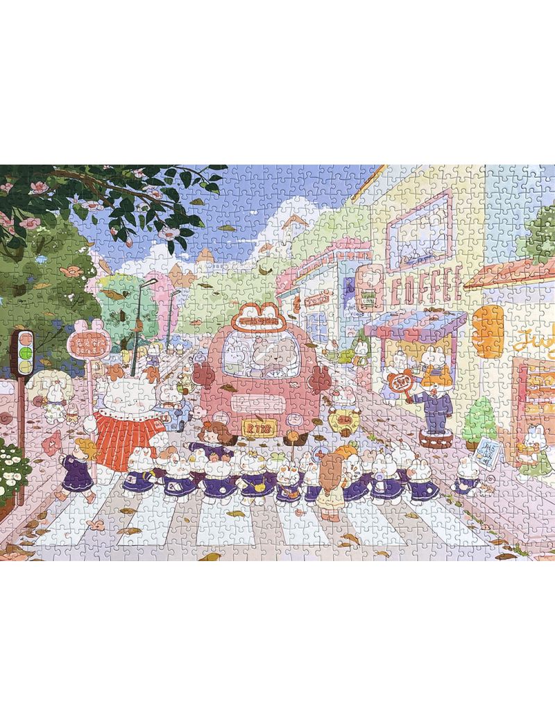 RED SOLO On The Way To School 1000pc