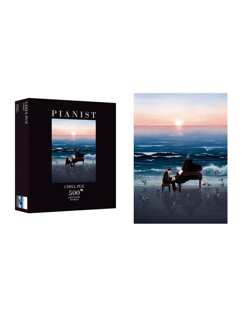 Chill Puzzle Pianist 500pc