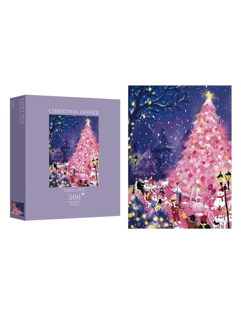 Chill Puzzle Christmas Dinner 500pc