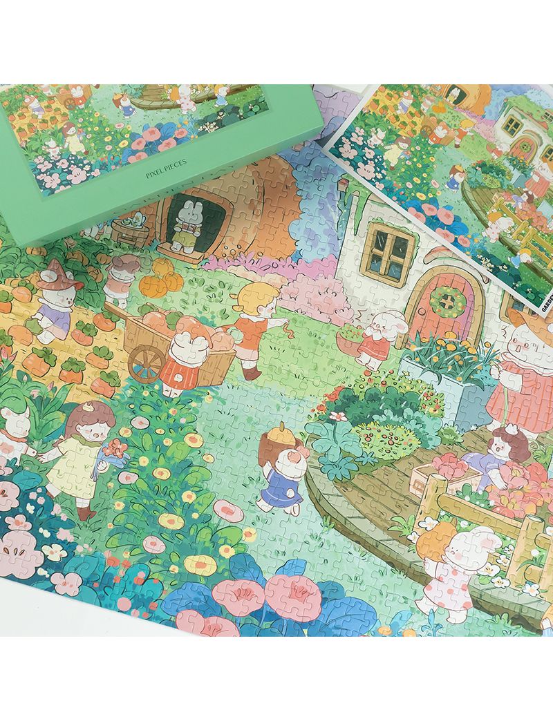 PIXEL PIECES Garden Day 1000pcs