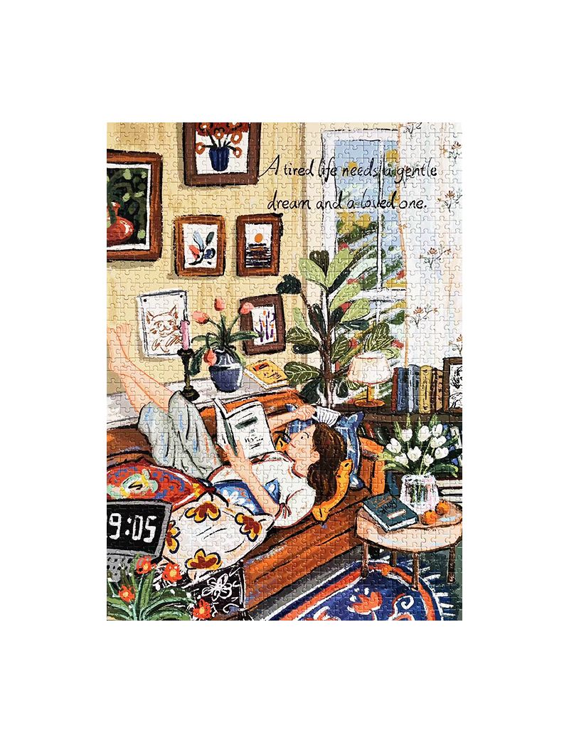 RED SOLO Home Reading Daily Life 1000pc