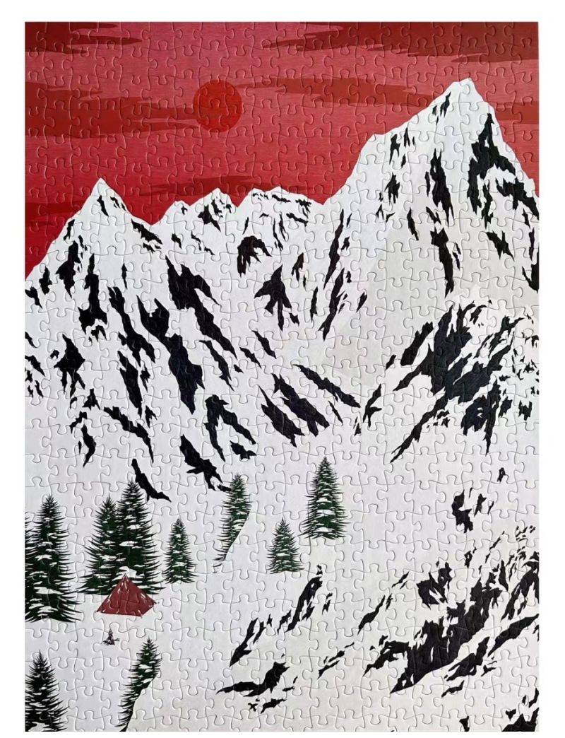 Chill Puzzle Winter Camping 500pc
