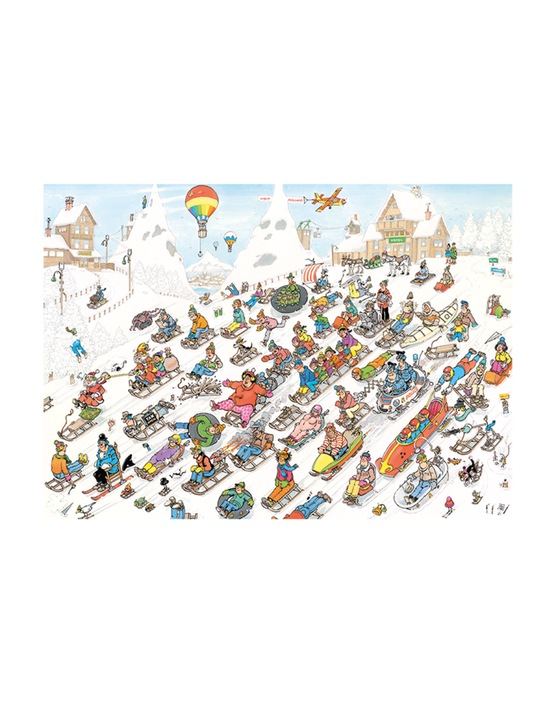Jumbo JvH It's All Going Downhill 1000pcs