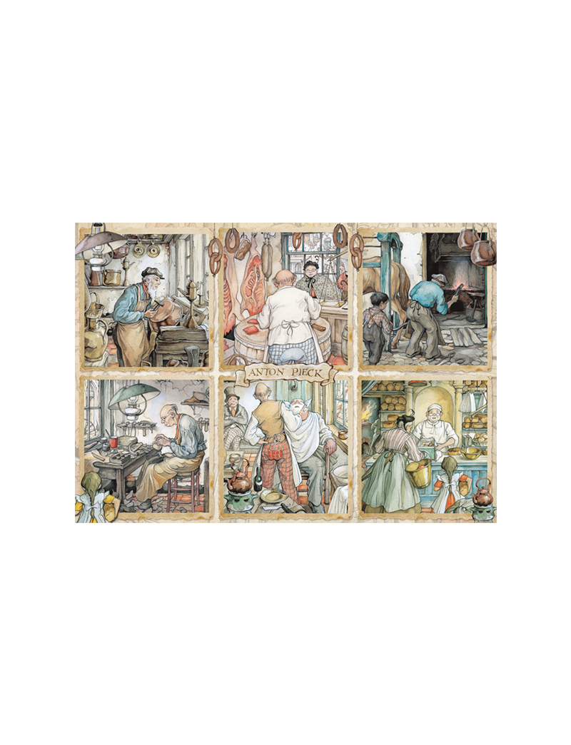 Jumbo Premium Collection - Anton Pieck, Craftmanship 1000pcs