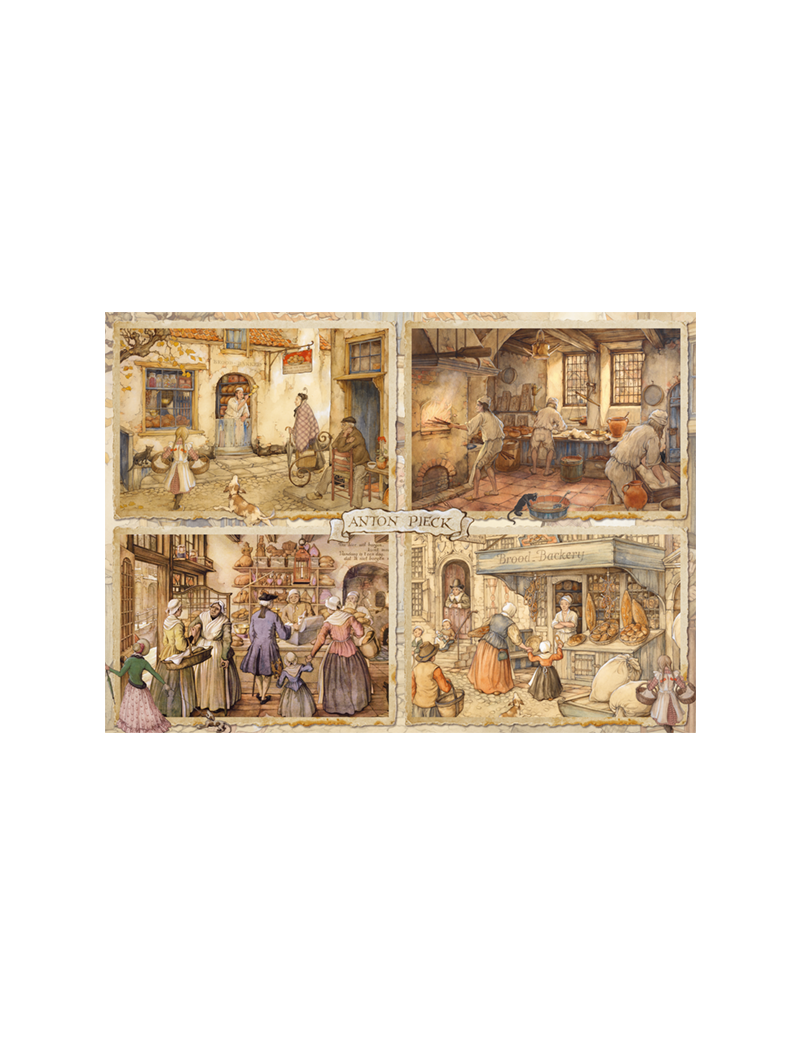 Jumbo Premium Collection - Anton Pieck, Bakers from the 19th Century 1000pcs
