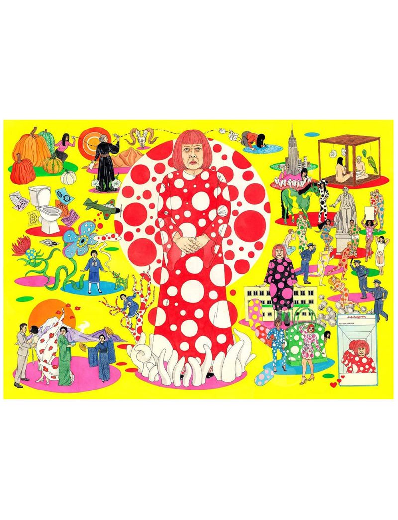 Laurence King The World of Yayoi Kusama 1000 Piece Puzzle