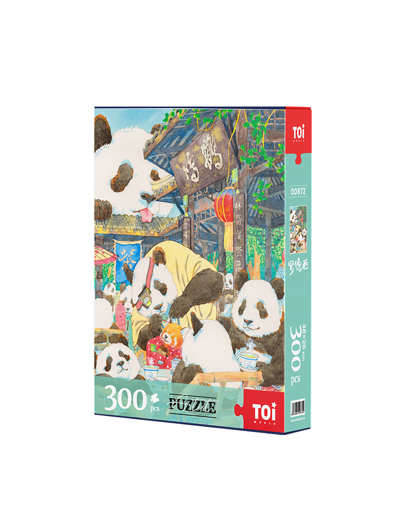 TOI Pandas of Heming Tea House 300pcs
