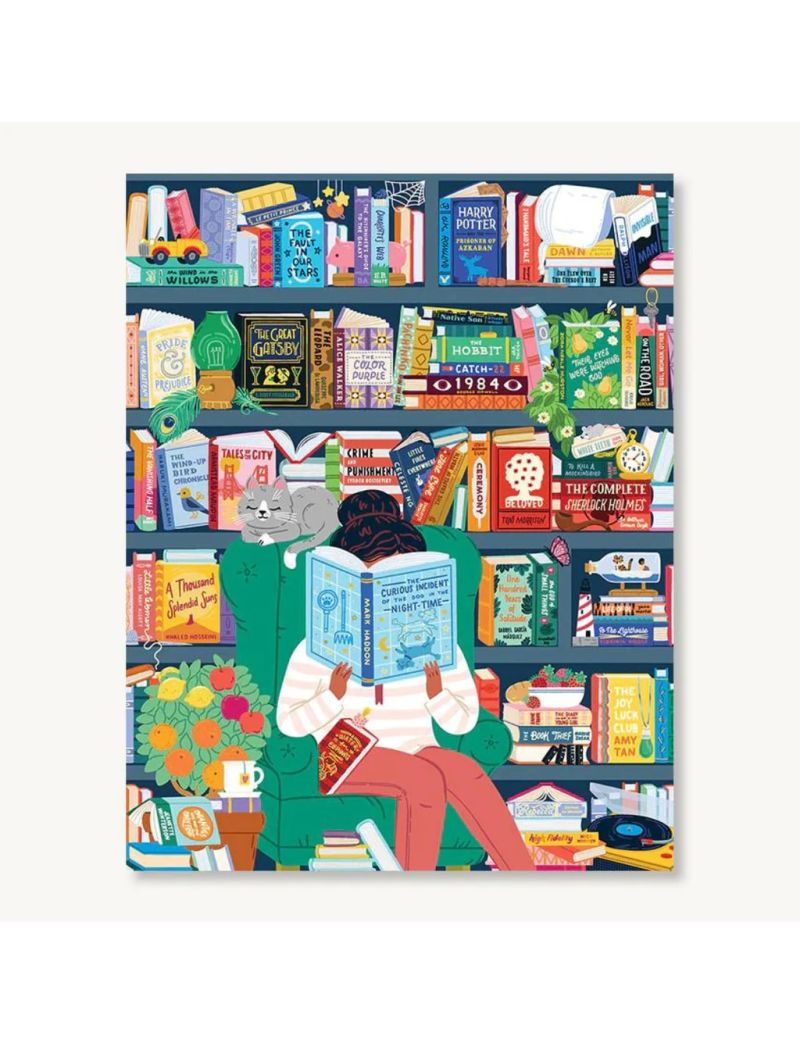 RIDLEY'S 50 Must-Read Books of the World Bucket List 1000-Piece Puzzle