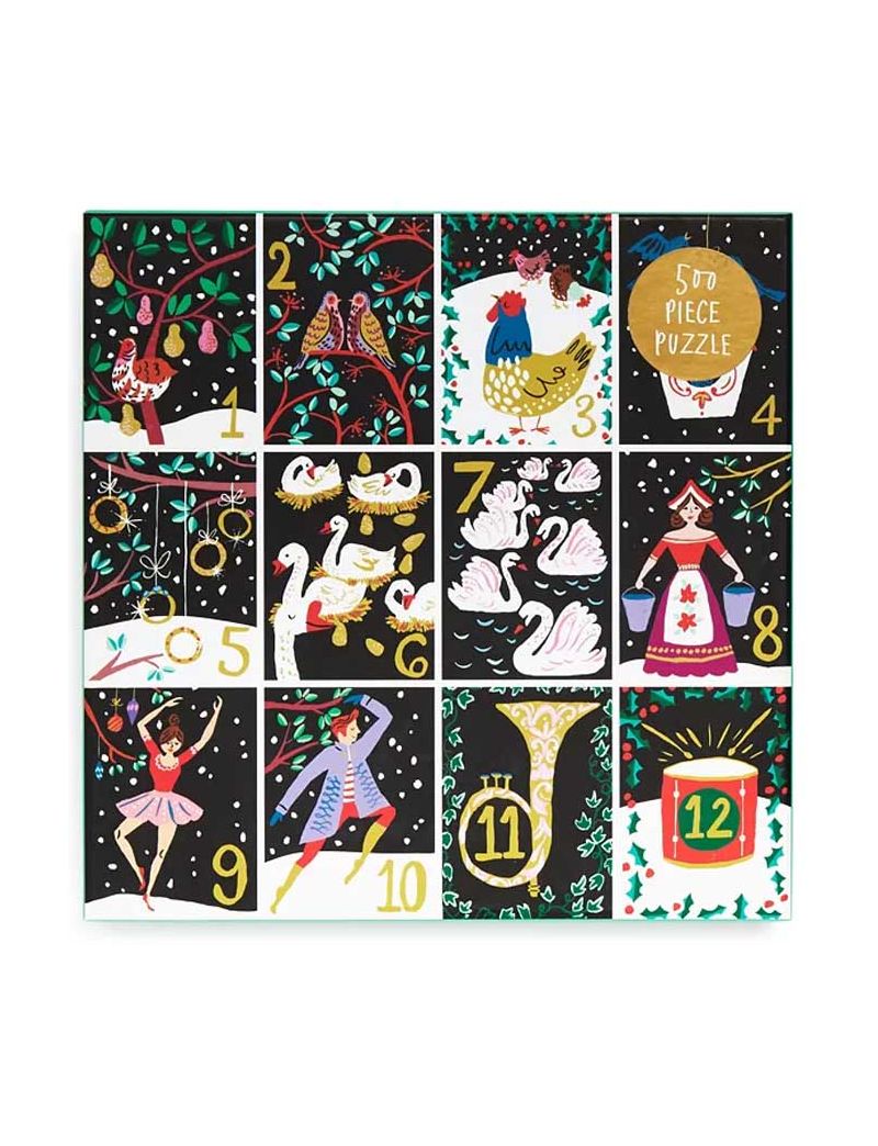 Galison 12 DAYS OF CHRISTMAS 500pcs