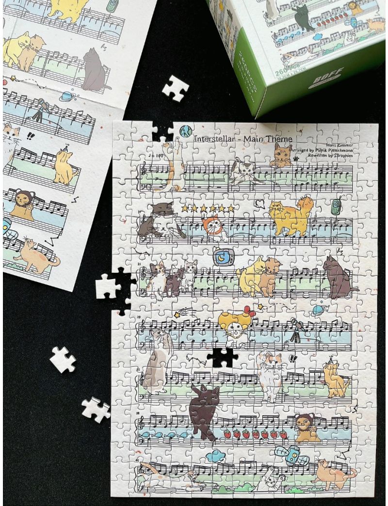 BOFF Cat Music Score 260pcs