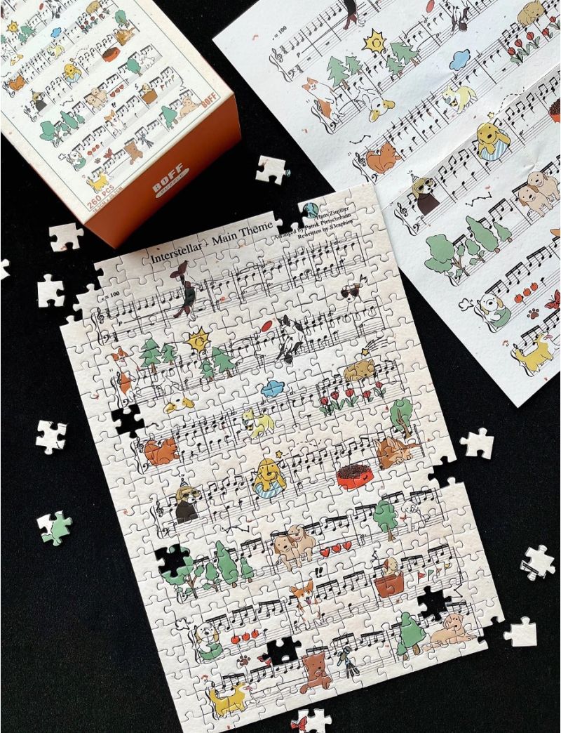 BOFF Dog music score 260pcs