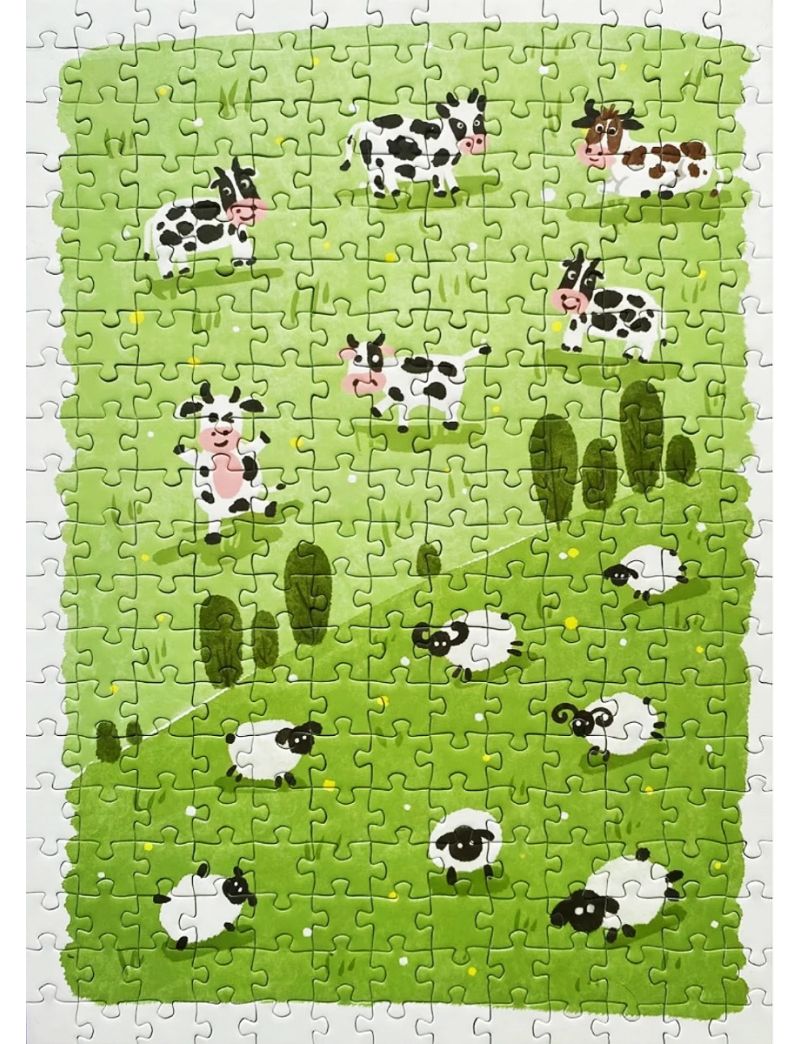 BOFF Cow and sheep hold a meeting 260pcs