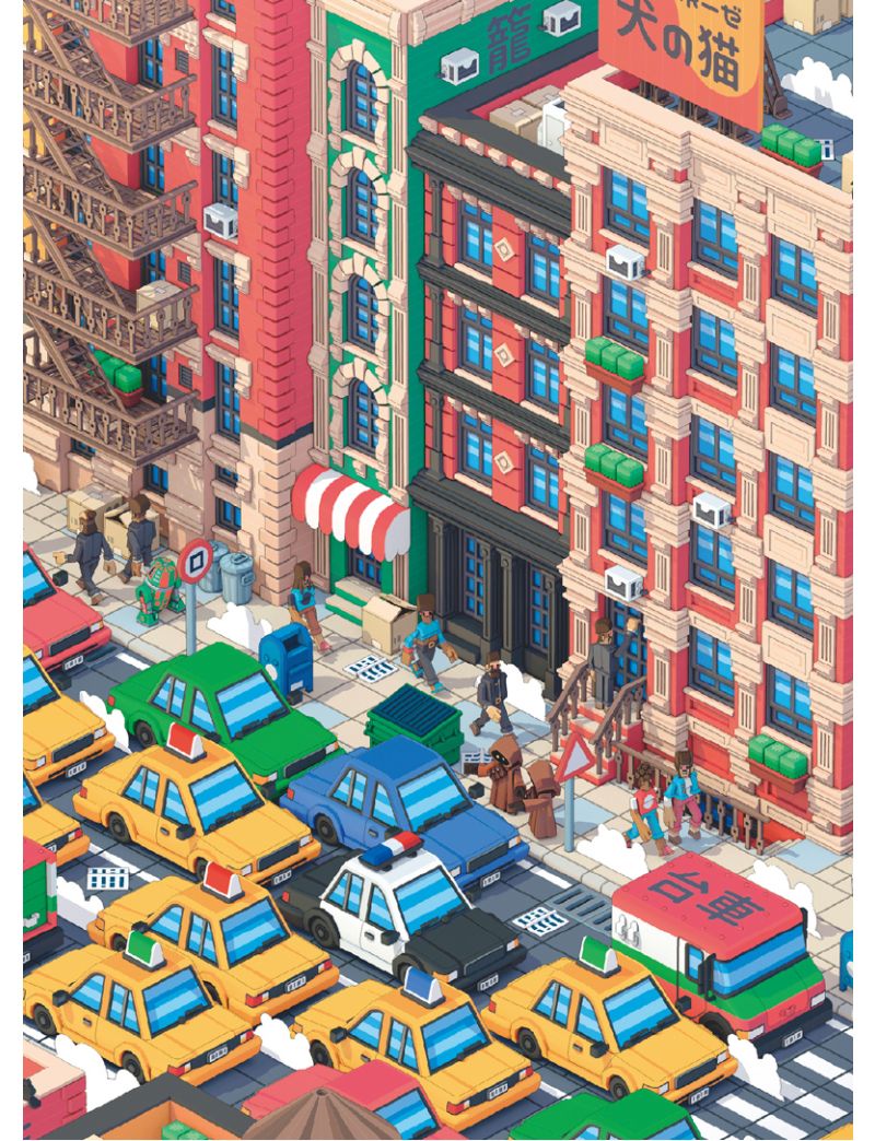 TOI 3D CITY CENTRAL 800PC