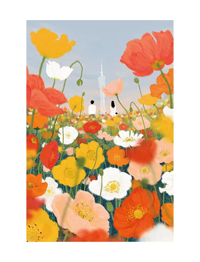 Momibook Poppy Spring 1000pc
