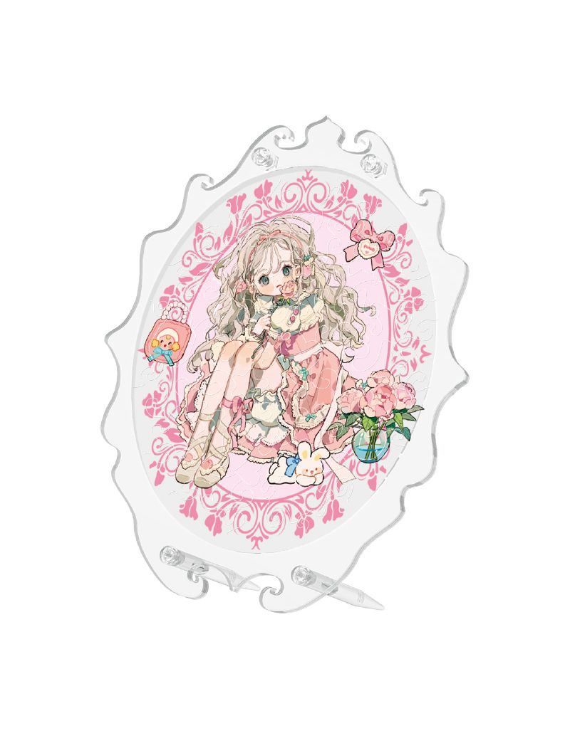 TOI Mirror Encounter Flower Spirit Series - Pink Mist Rose 56pc