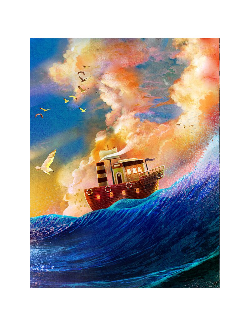 ARTPUZZLE My Little Paper Boat 1000pc C6313