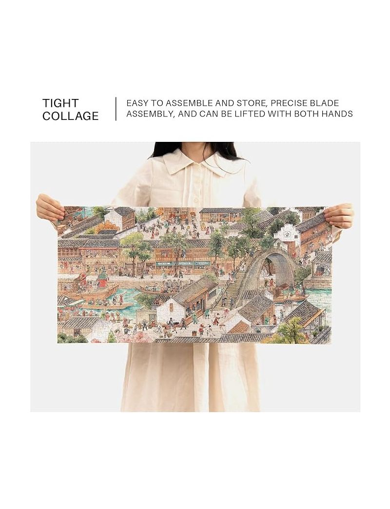 Momibook Jiangnan Hundred Cats Painting Scroll 1000pc