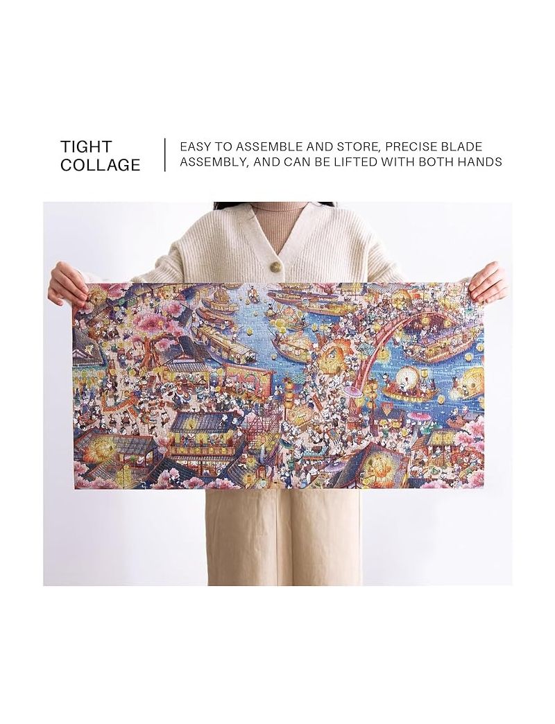 Momibook Civet Cat On The River 1000pc