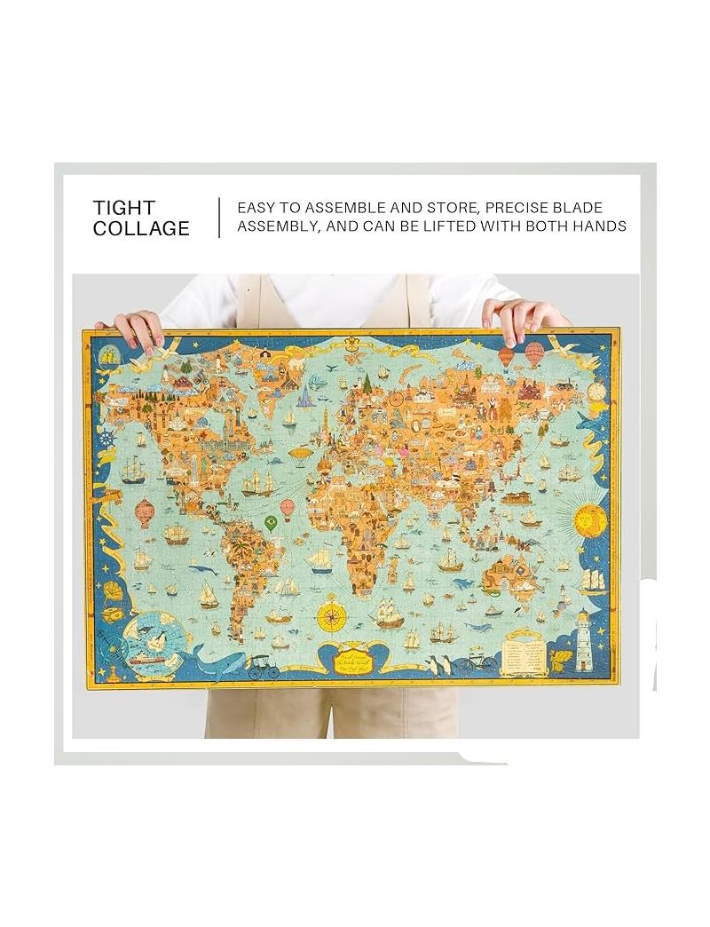 Momibook Journey Through The World (New Version) 1000pc