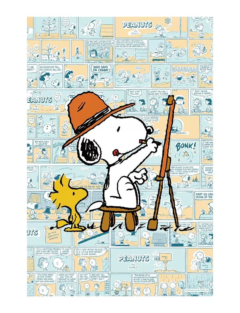 Momibook ARTIST SNOOPY 1000PC