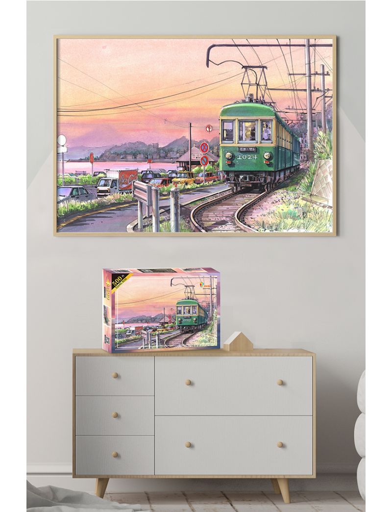 PUZZLEGO Kamakura Small Train 500 pieces