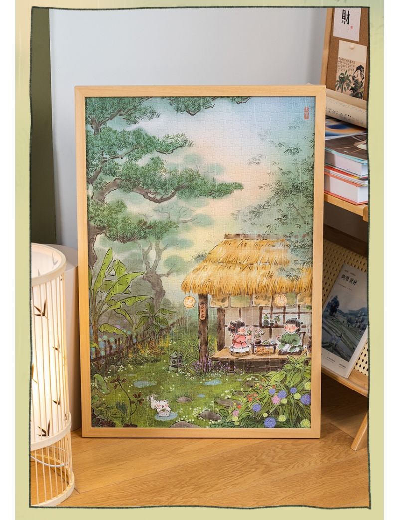 Momibook Listening to the Rain in Ban Shan 1000pcs