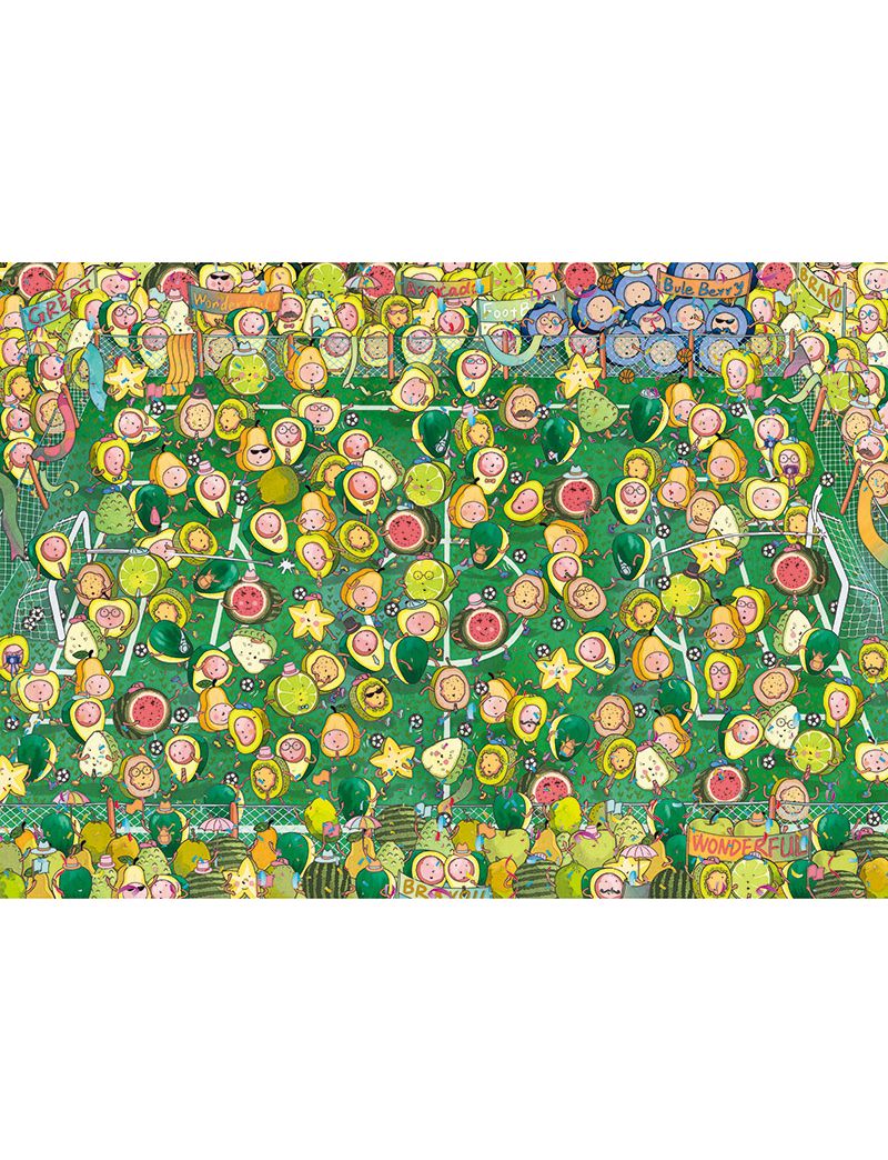 BOTOP Green Football 1000pc