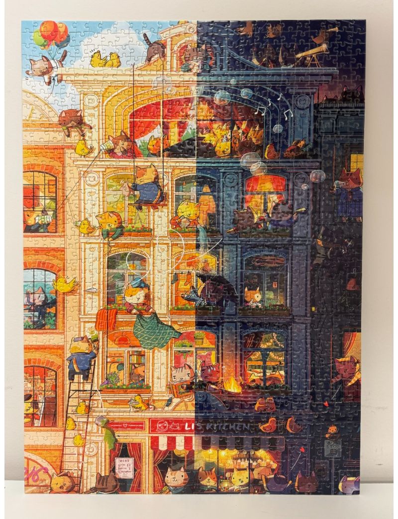 【Finished】LAST PIECES Jazz Mansion-with frame (Pick Up Only)