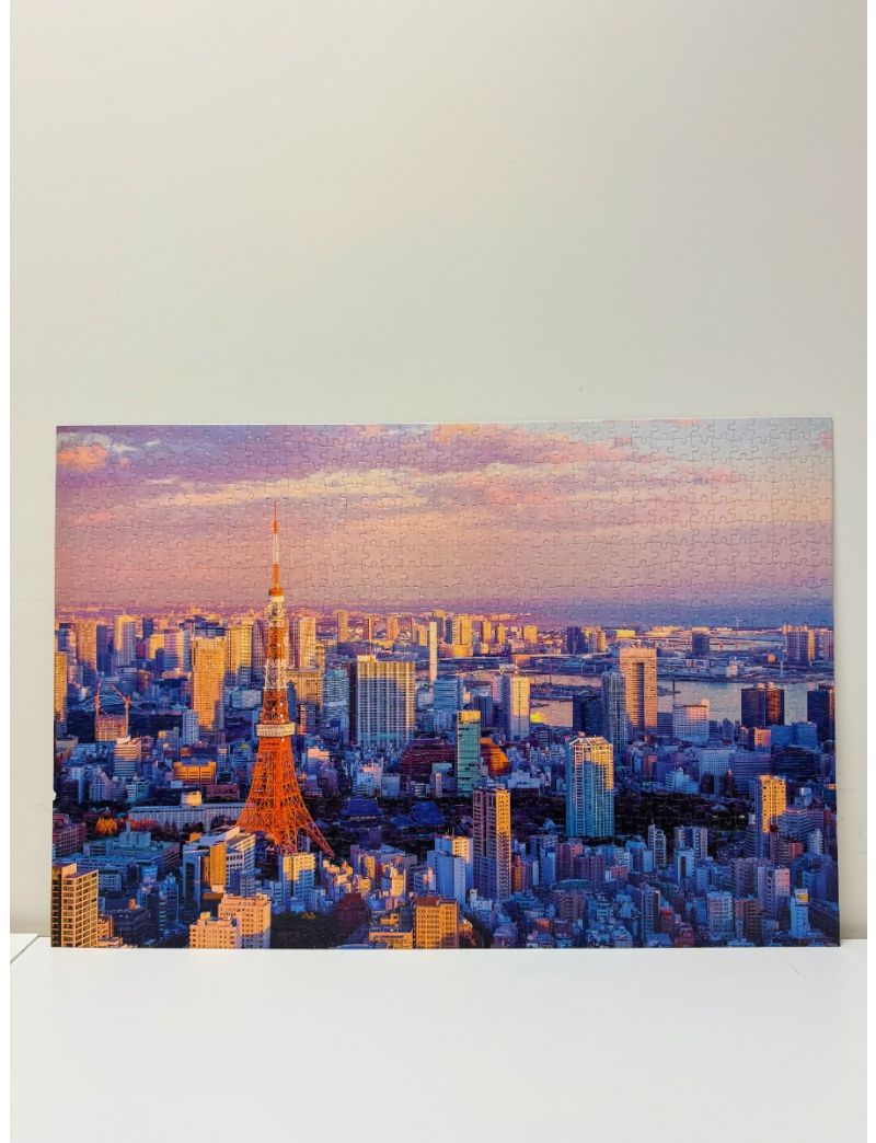 【Finished】Cat Sky Tokyo Twilight 1000pcs-no frame  (Pick Up Only)