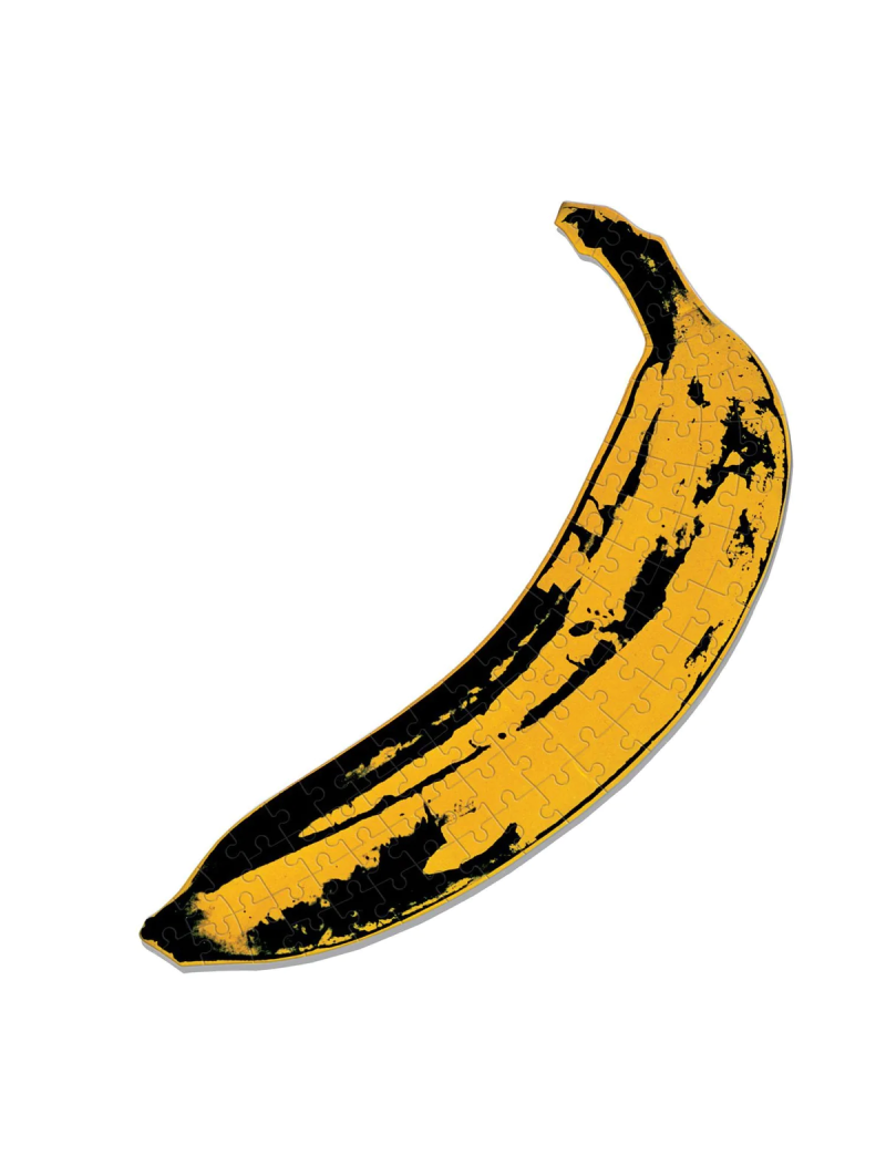 GalisonAndy Warhol Banana 100 Piece Mini Shaped Jigsaw Puzzle