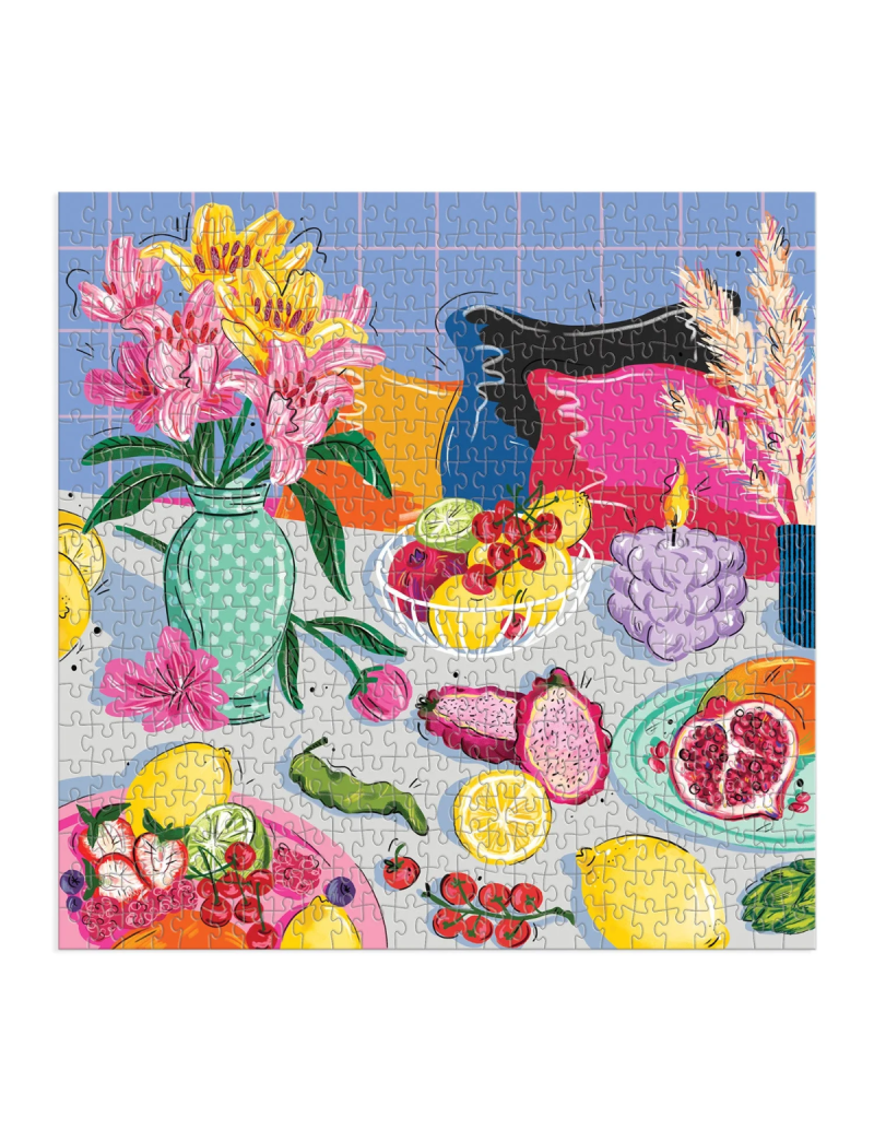 Galison At the Table 500 Piece Puzzle