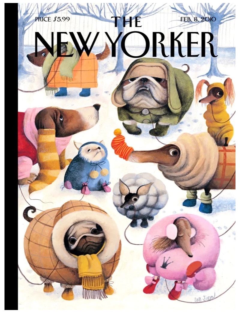 NEW YORKER Baby It'S Cold Outside 1000 Piece Jigsaw Puzzle