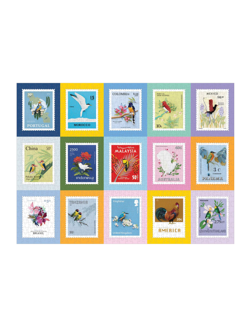 Galison Birds of the World 1000 Piece Jigsaw Puzzle
