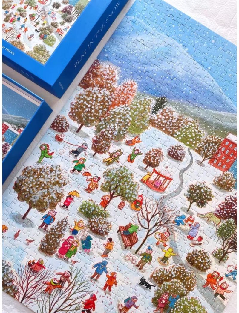 PIXEL PIECES Play In The Snow 500pcs