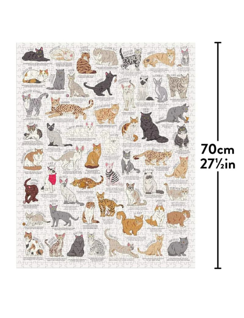 RIDLEY'S Cat Lover's 1000 Piece Jigsaw Puzzle