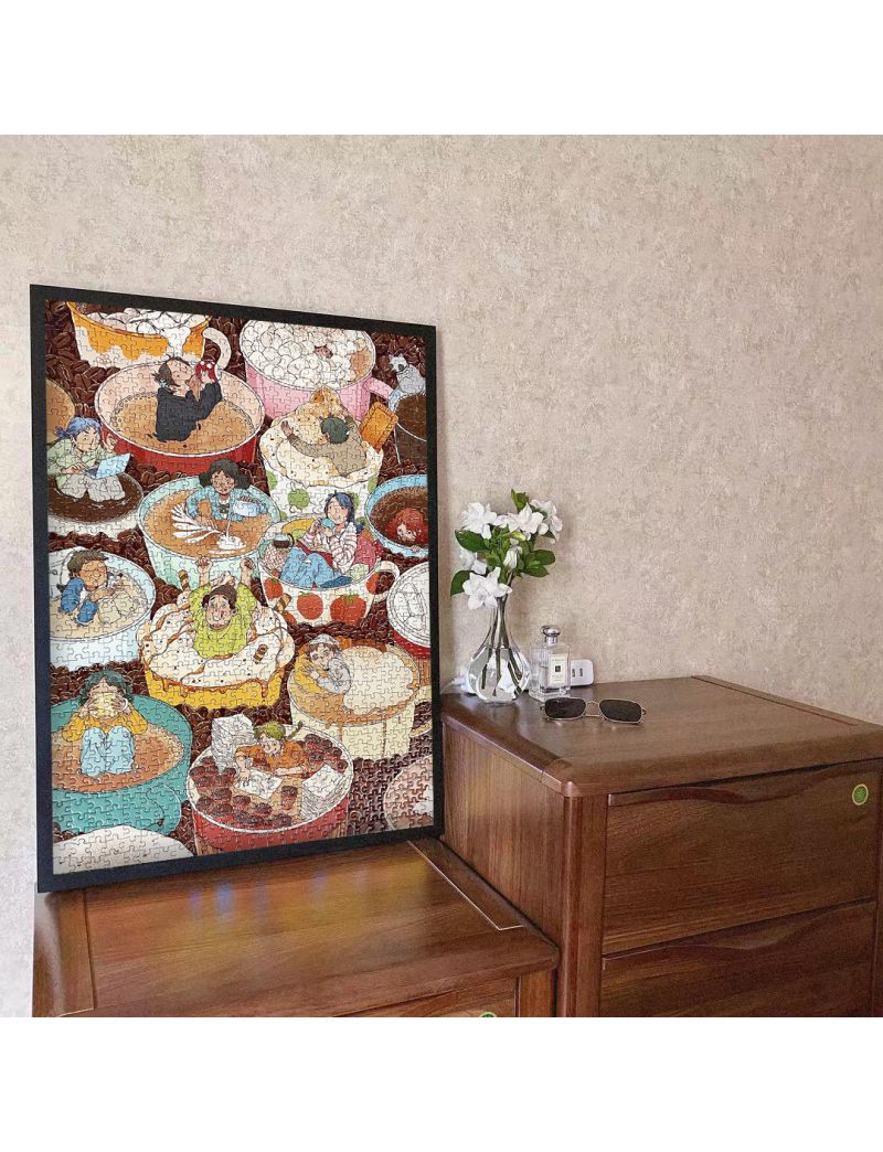 RED SOLO Coffee Addicts by Chaer 1000pc