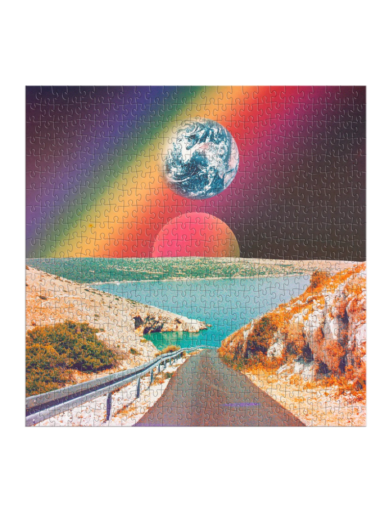 Galison Cosmic Rainbow 500 Piece Puzzle
