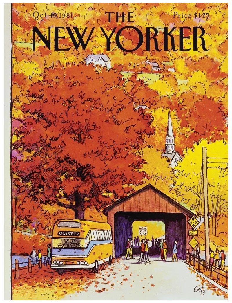 NEW YORKER COVERED BRIDGE 1000 Pieces