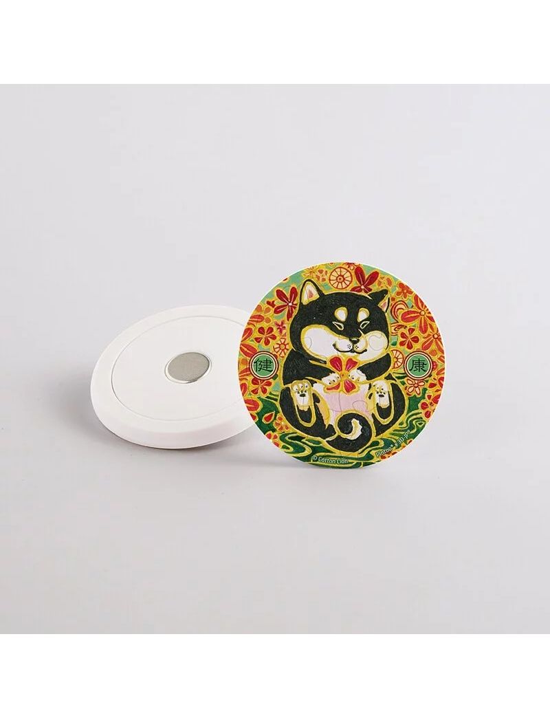 PINTOO D1293 Puzzle Magnet - Cotton Lion - Omamori - Health 16p